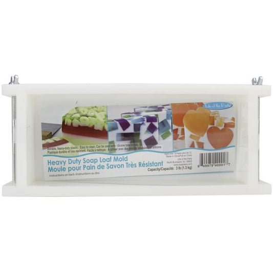 Life Of The Party Heavy-Duty Soap Mold 9"x3.75"x2.25"
