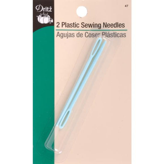 Dritz Plastic Sewing Needles 2/Pkg