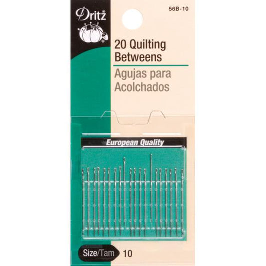 Dritz Quilting Betweens Hand Needles 20/Pkg