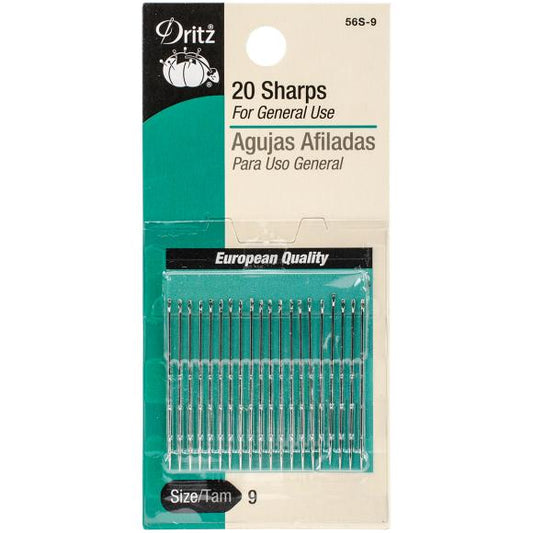 Dritz Sharps Hand Needles 20/Pkg