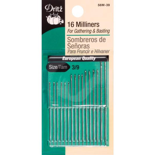 Dritz Milliners Hand Needles 16/Pkg
