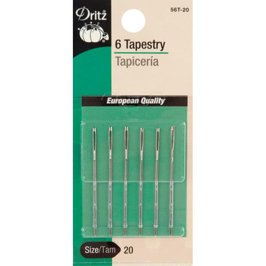 Dritz Tapestry Hand Needles 6/Pkg