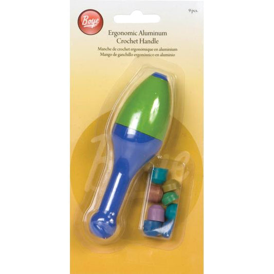 Boye Crochet Dude Ergonomic Aluminum Crochet Handle