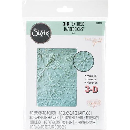 Sizzix Textured Impressions Embossing Folder-Katelyn Lizardi