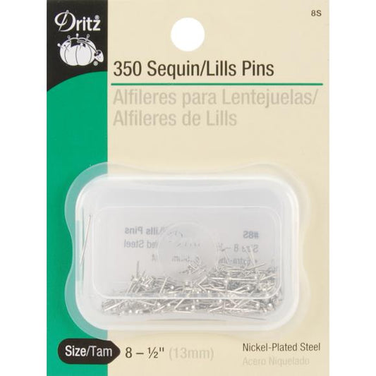 Dritz Sequin Lills Pins 350/Pkg