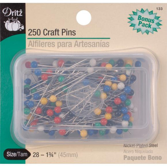 Dritz Craft Pins 250/Pkg