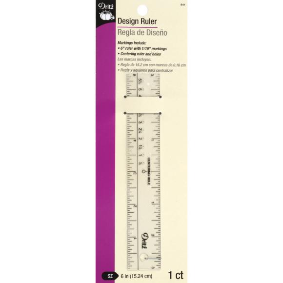Dritz 6" Design Ruler