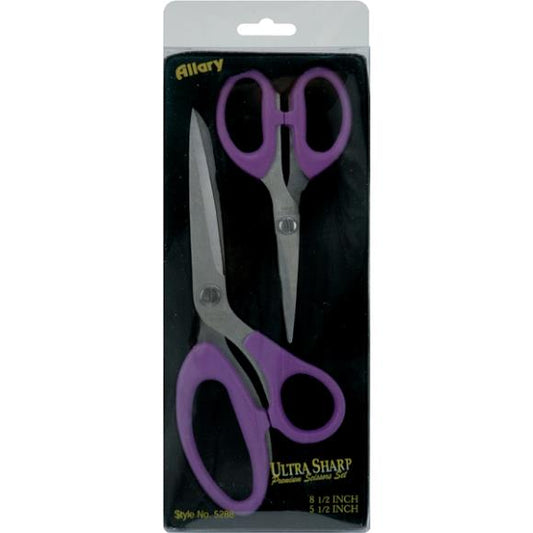 Allary Ultra Sharp Premium Scissors Set 8.5" & 5.5"