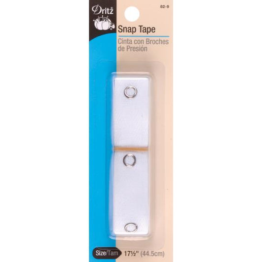 Dritz Snap Fastener Tape 17-1/2" 12/Pkg