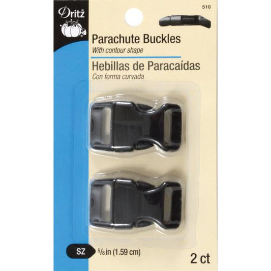 Dritz Parachute Buckle For 5/8" Strap 2/Pkg