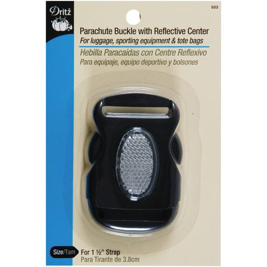 Dritz Parachute Buckle W/Reflective Center For 1-1/2" Strap