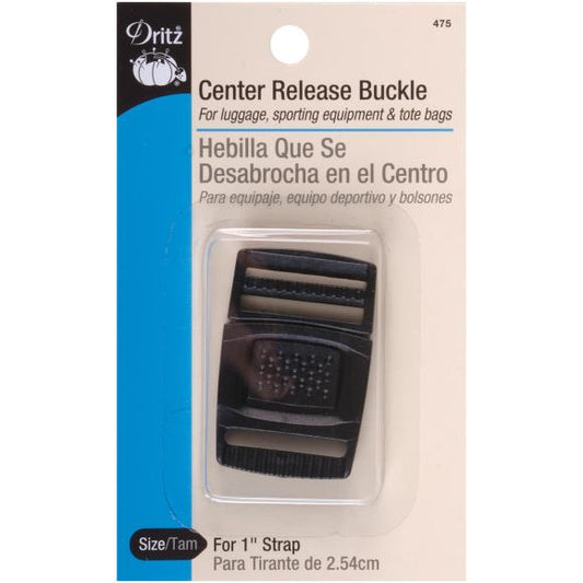 Dritz Center Release Buckle For 1" Strap