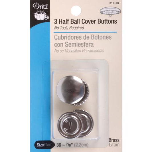 Dritz Half-Ball Cover Buttons