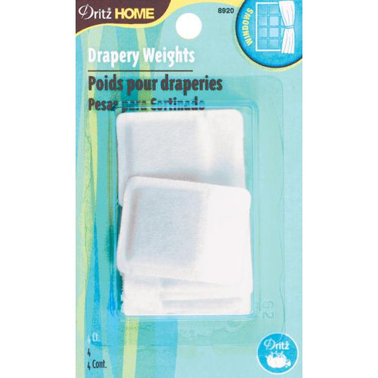 Dritz Home Lead Drapery Weights 4/Pkg