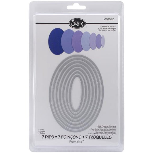 Sizzix Framelits Dies 7/Pkg