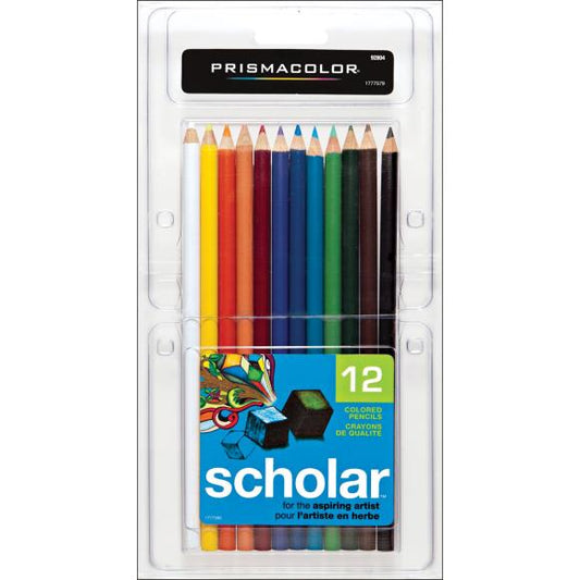 Prismacolor Scholar Colored Pencils 12/Pkg