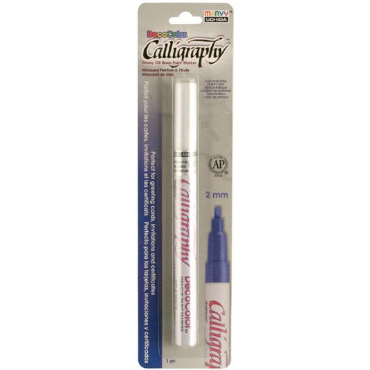 Uchida DecoColor Calligraphy Opaque Paint Marker 2mm