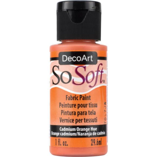 DecoArt SoSoft Fabric Acrylic Paint 1oz