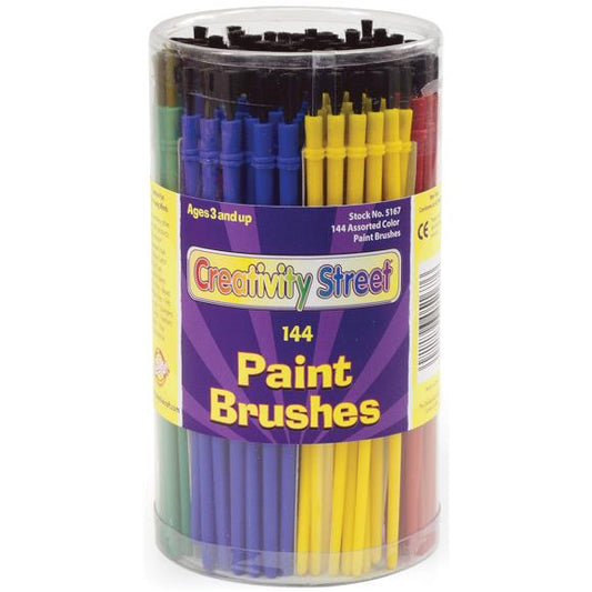 Creativity Street Paintbrush Canister 144/Pkg