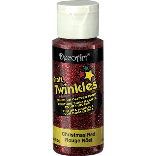DecoArt Craft Twinkles Glitter Paint 2oz