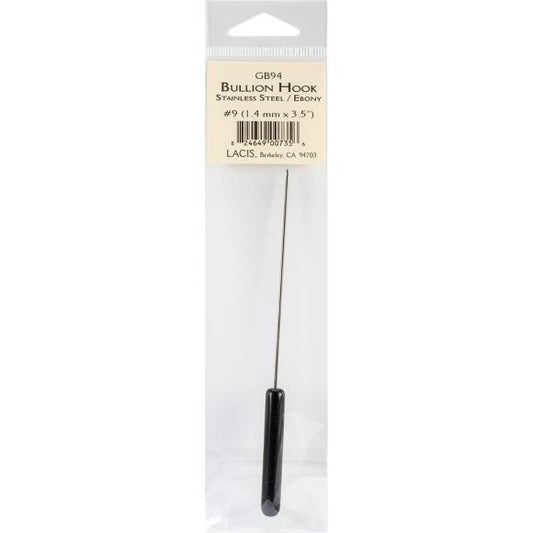 Lacis Bullion Crochet/Cro-Tatting/Bead Knitting Hook 5.75"