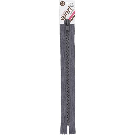 Coats Sport Closed Bottom Zipper 9"