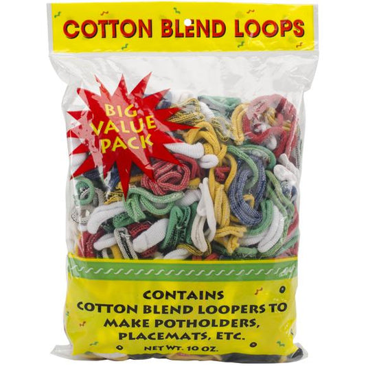 Wool Novelty Cotton Blend Weaving Loops 10oz