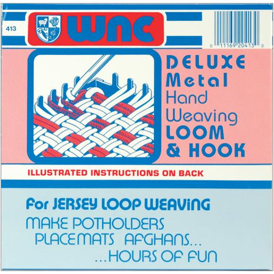 Wool Novelty Deluxe Hand Weaving Loom & Hook