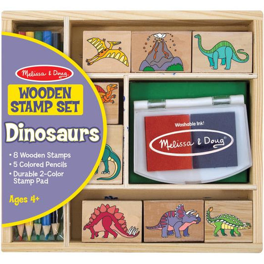 Melissa & Doug Wooden Stamp Set