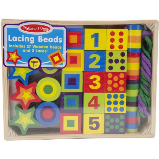 Melissa & Doug Lacing Beads Set