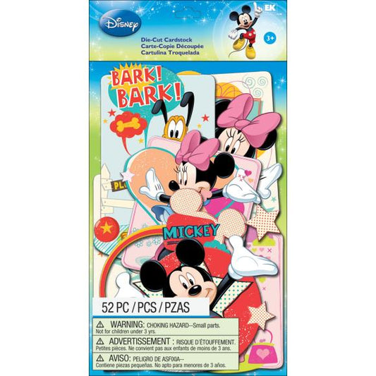 EK Success Disney Cardstock Die-Cuts 52/Pkg