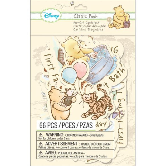 EK Success Disney Cardstock Die-Cuts 66/Pkg