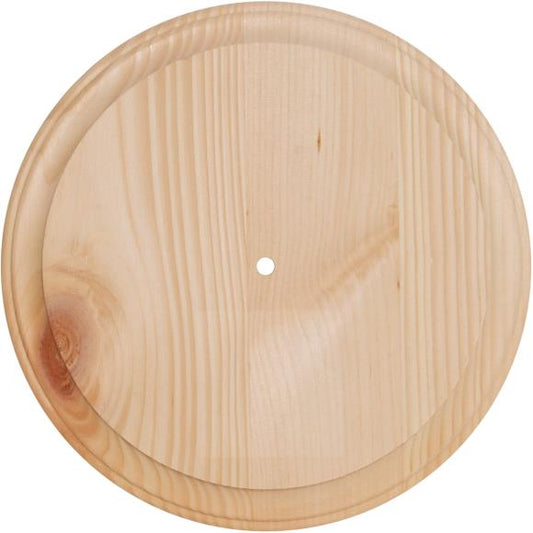 Walnut Hollow Pine Wood Clock Face
