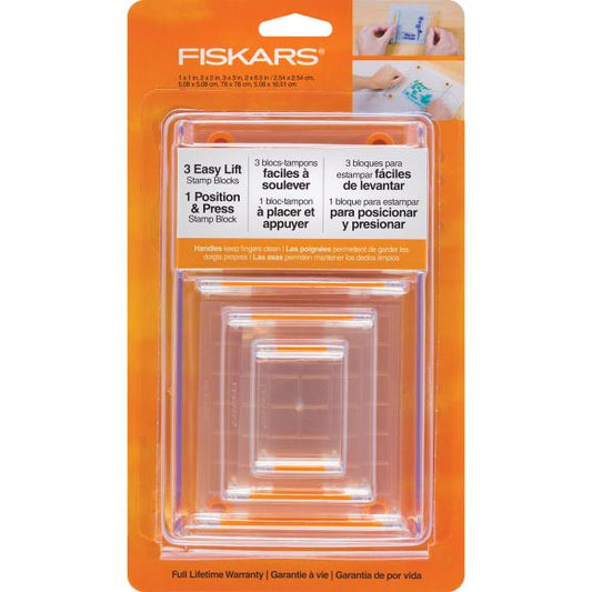 Fiskars Stamp Block Set 6"X.65"X9.25"