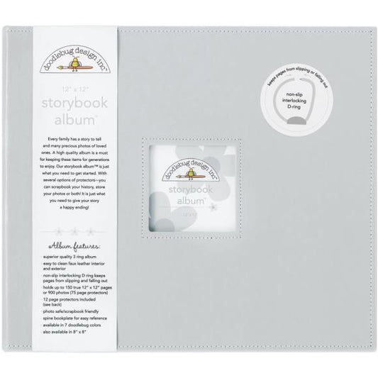 Doodlebug Storybook D-Ring Album 12"X12"