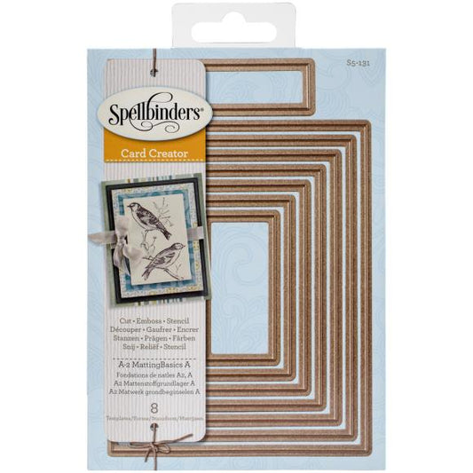 Spellbinders Nestabilities A2 Card Creator Dies