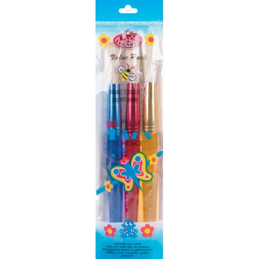 Royal & Langnickel Big Kid's Choice Toddler Brush Set 3/Pkg