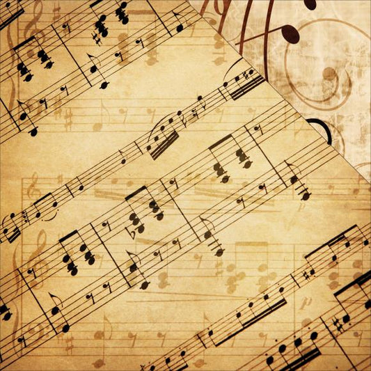 Musicality Double-Sided Cardstock 12"X12"