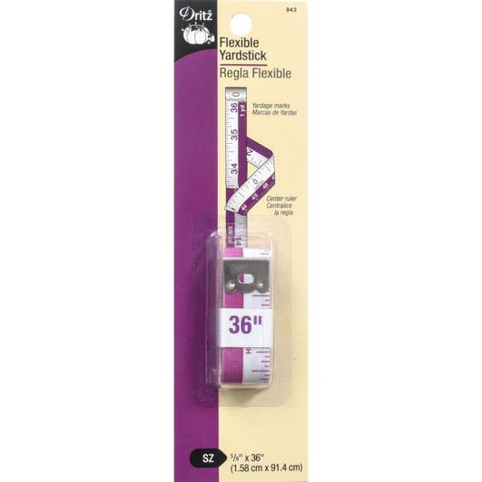 Dritz Flexible Yardstick 5/8"X36"