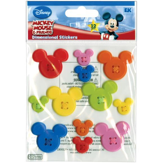 EK Disney Adhesive Buttons