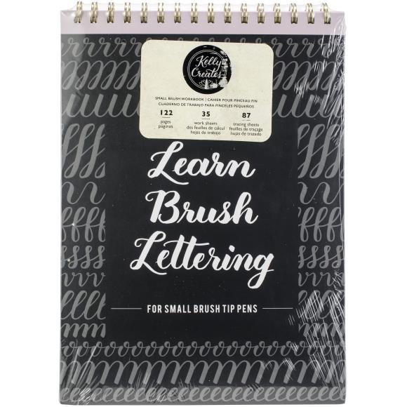 Kelly Creates Small Brush Workbook 8.5"X12.3"