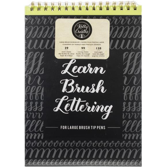 Kelly Creates Large Brush Workbook 8.5"X12.3" 138/Pkg