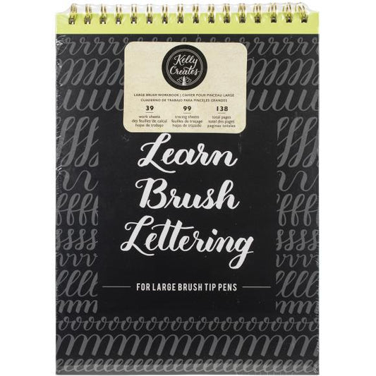Kelly Creates Large Brush Workbook 8.5"X12.3" 138/Pkg
