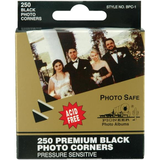 Premium Photo Corners Self-Adhesive .5" 250/Pkg
