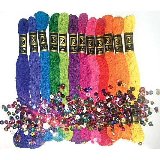 Design Works/Zenbroidery Stitching Trim Pack 12/Pkg