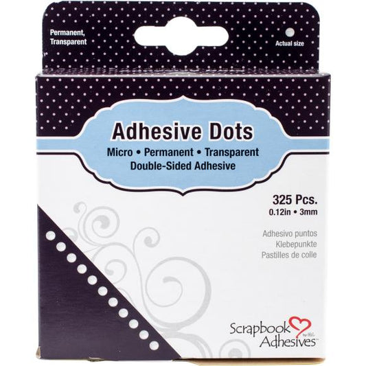 Scrapbook Adhesives Micro Adhesive Dots 325/Pkg