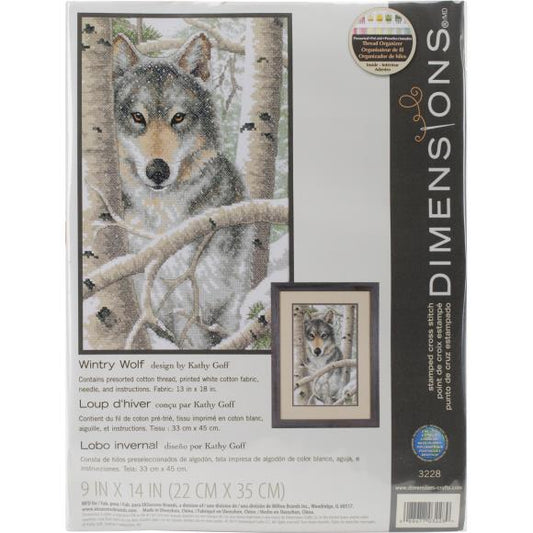 Dimensions Stamped Cross Stitch Kit 9"X14"