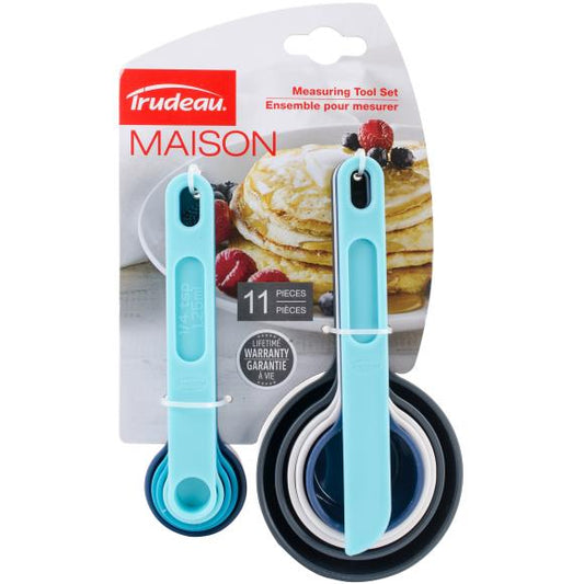 Trudeau Measuring Cups & Spoons Set 11pcs