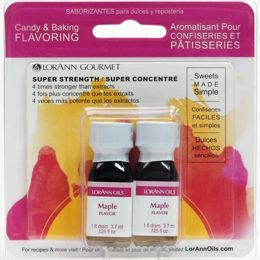 LorAnn Candy & Baking Flavoring .125oz 2/Pkg