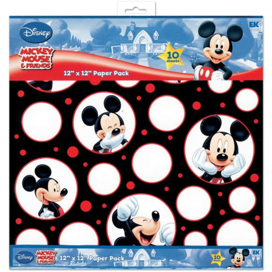 EK Disney Paper Pack 12"X12" 10/Pkg